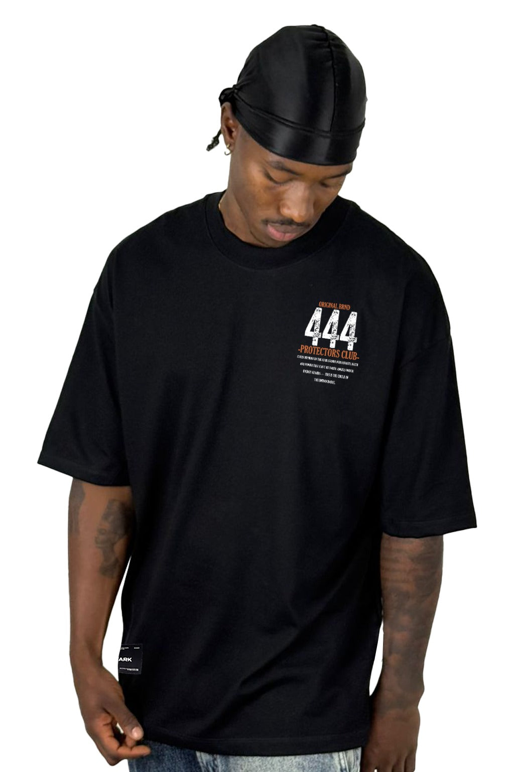 Oversize Negra Protectors Club 444 Alto Gramaje