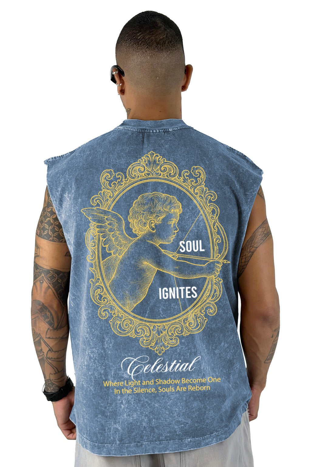 Camisilla Azul Sky Celestial Soul Ignites