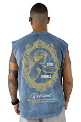 Camisilla Azul Sky Celestial Soul Ignites