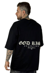 Oversize Negra We Rise alto gramaje