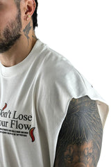 Camisilla Blanca Dont Lose Your  Alto Gramaje