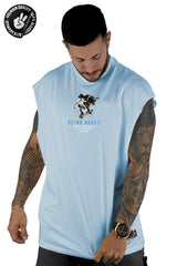 Camisilla Azul Being Brave Alto Gramaje