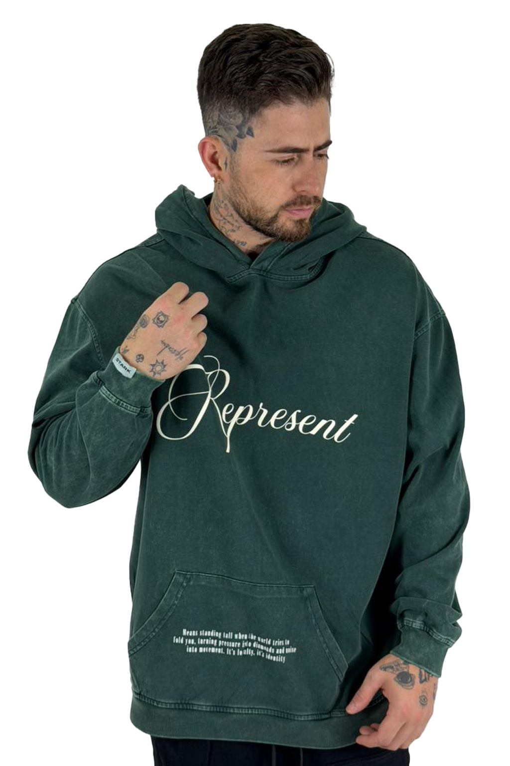 Buzo verde sky 777 represent