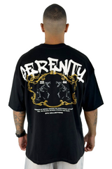 Oversize negra SERENITY alto gramaje