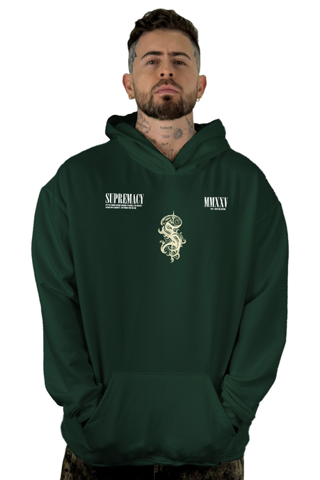 Buzo Capucha Verde Supremacy