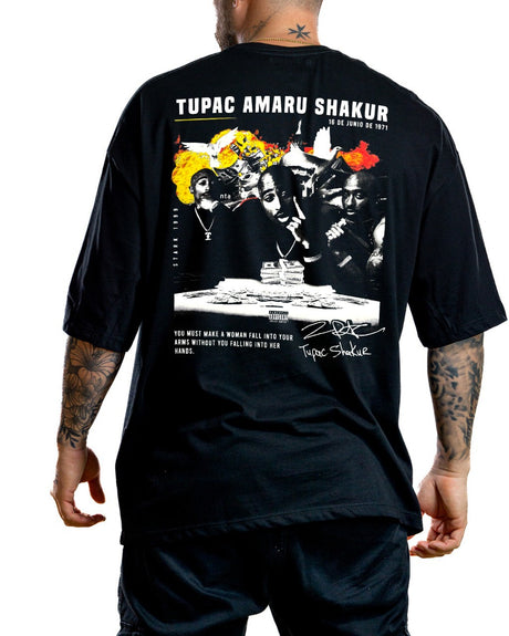 Oversize negra TUPAC SHAK