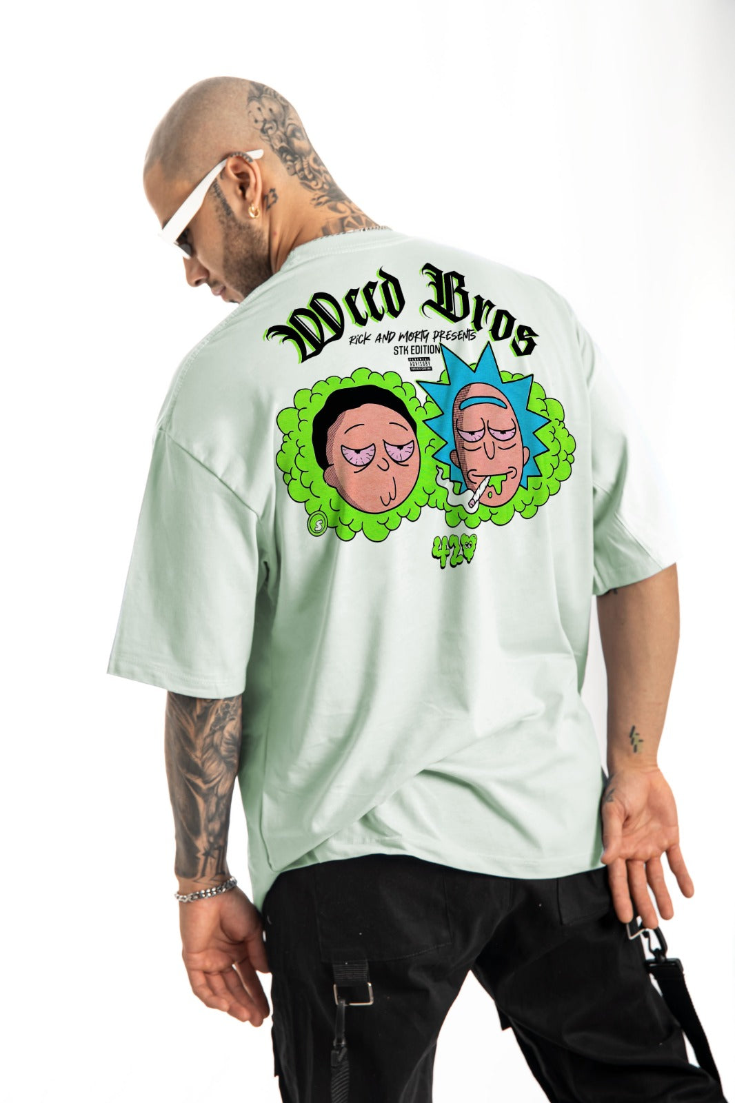 Oversize verde bros 420