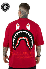 Oversize Roja shark Alto Gramaje