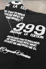 Oversize negra alto gramaje 999 release