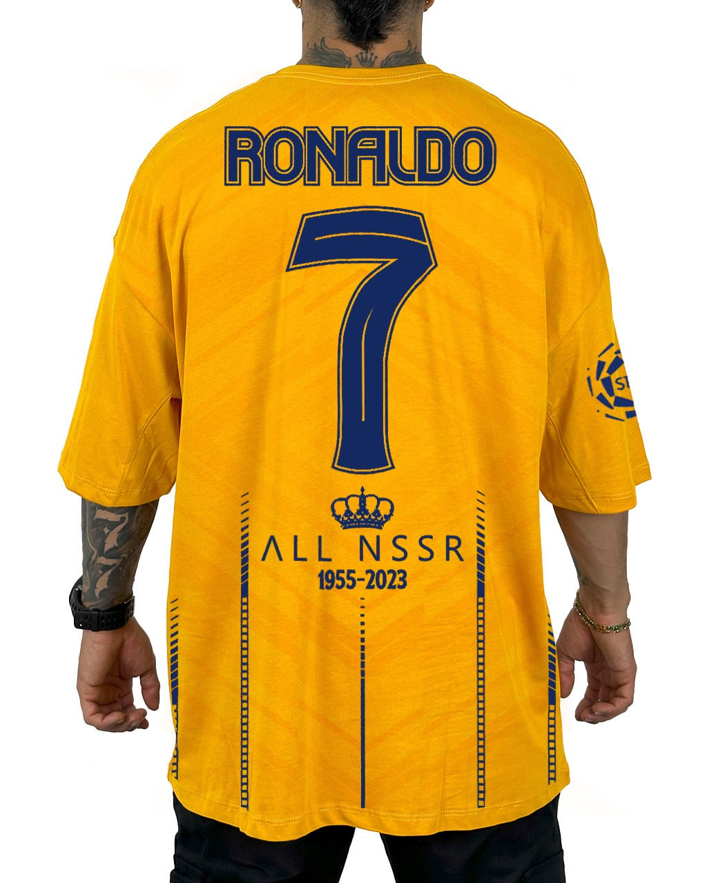 Oversize Al Nassr Cr7 Amarillo