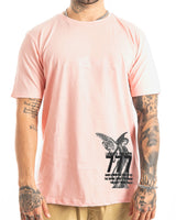 Camiseta 777 rosada luckiest