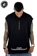 Camisilla trust negro Alto Gramaje