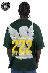 Oversize verde 222 angel alto gramaje