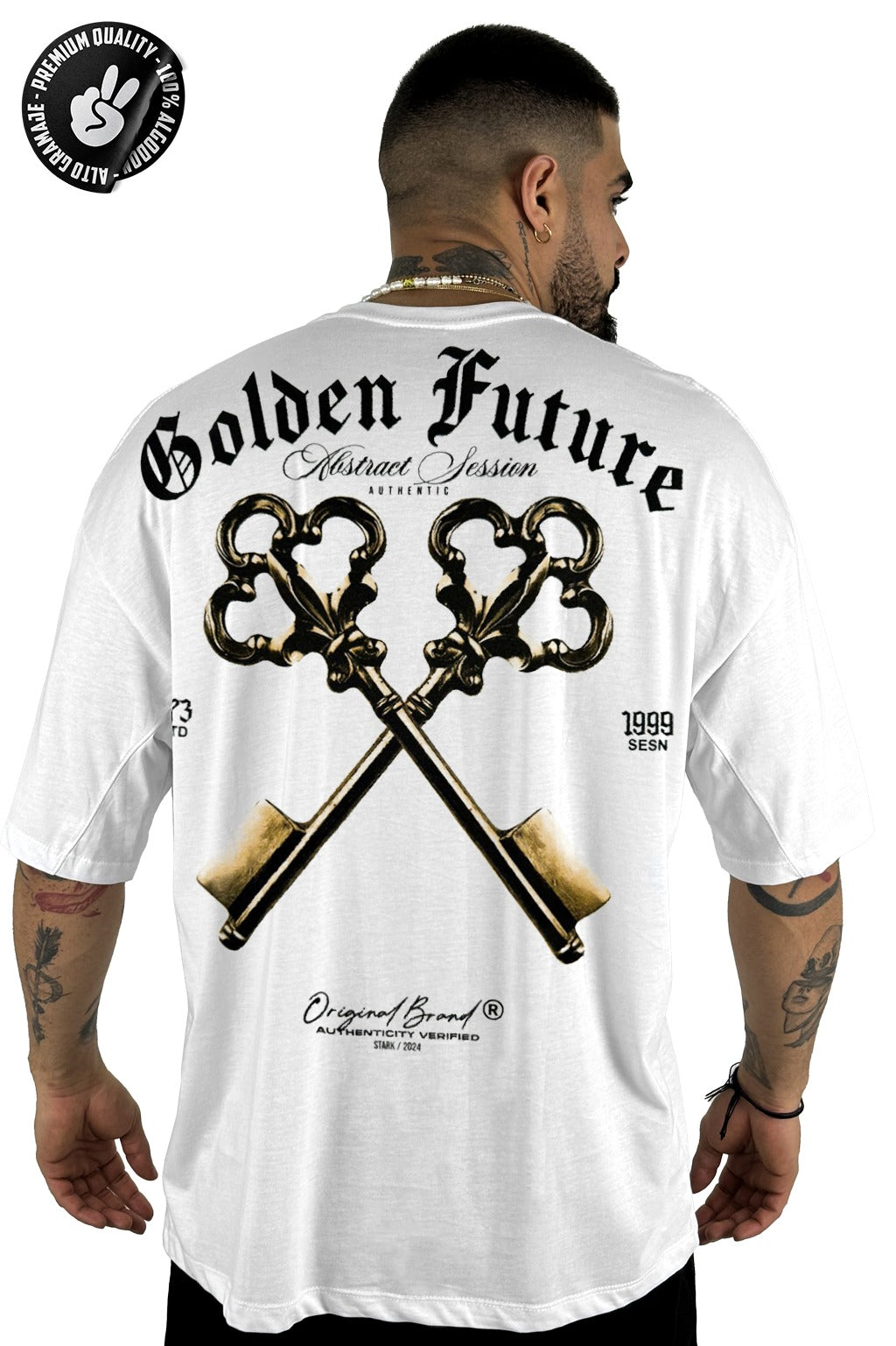 Oversize  golden future alto gramaje