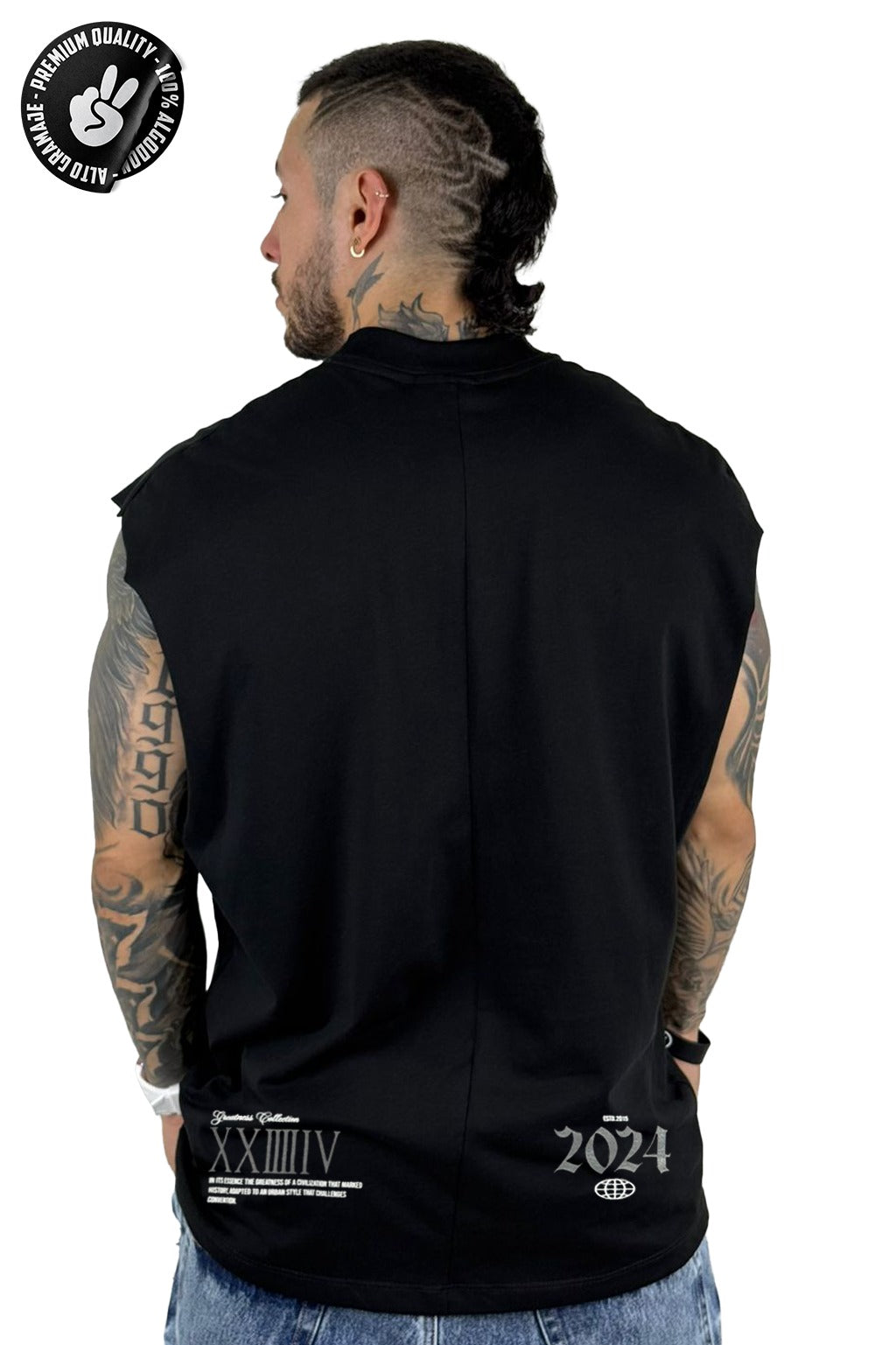 Camisilla Alto Gramaje roman birds