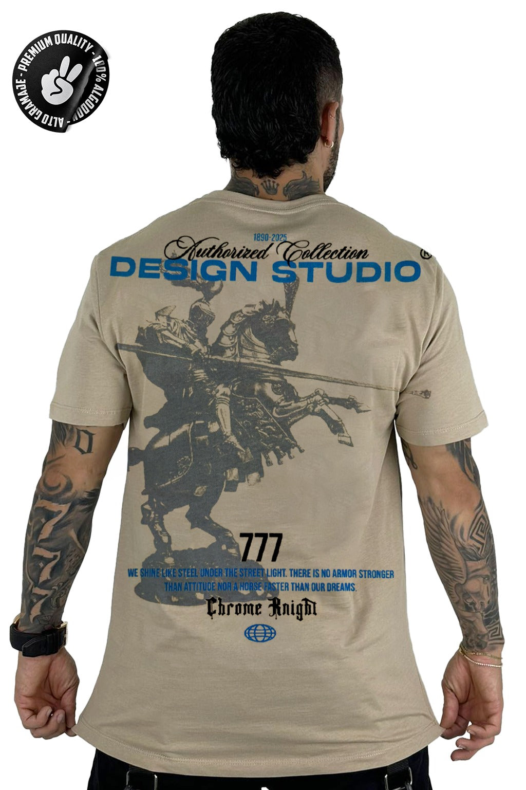 Camiseta alto gramaje 777 desing