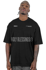 Oversize negra angels guard alto gramaje