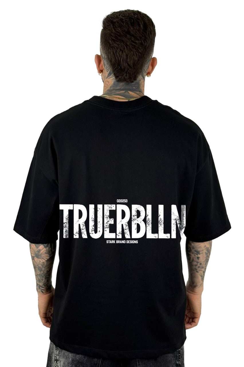 Oversize negra true rebellion alto Gramaje