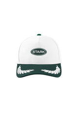 Gorra verde/ppt bordado laurel