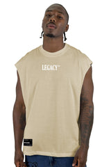 Camisilla Beige Legacy Alto Gramaje