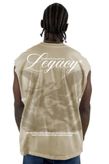 Camisilla Beige Legacy Alto Gramaje
