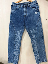 Jean Baggy Corte Fallen Vision