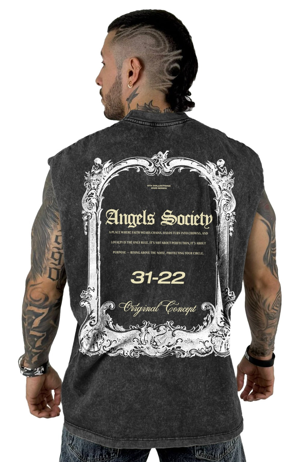 Camisilla Gris Sky AS Angels Society