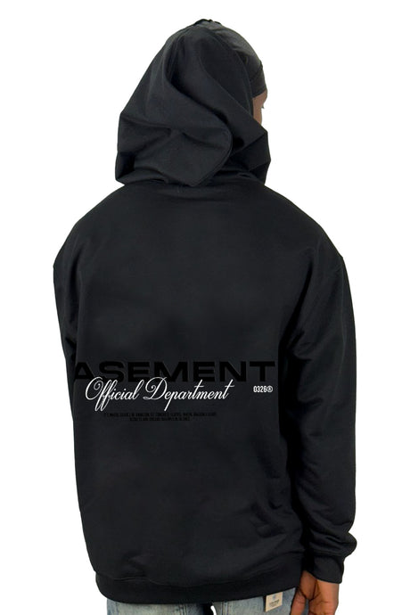 Buzo Capucha Negro Basement