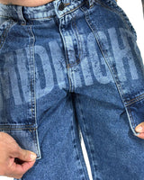 Jean Baggy Bolsillo Carpintero MIDNIGHT