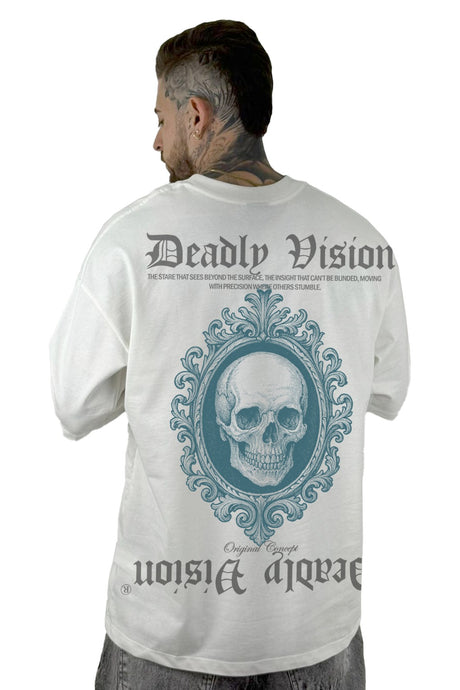 Oversize Crudo Deadly Vision alto gramaje