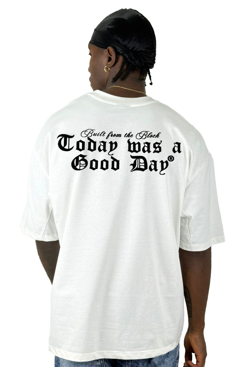 Oversize Crudo ice cube alto gramaje