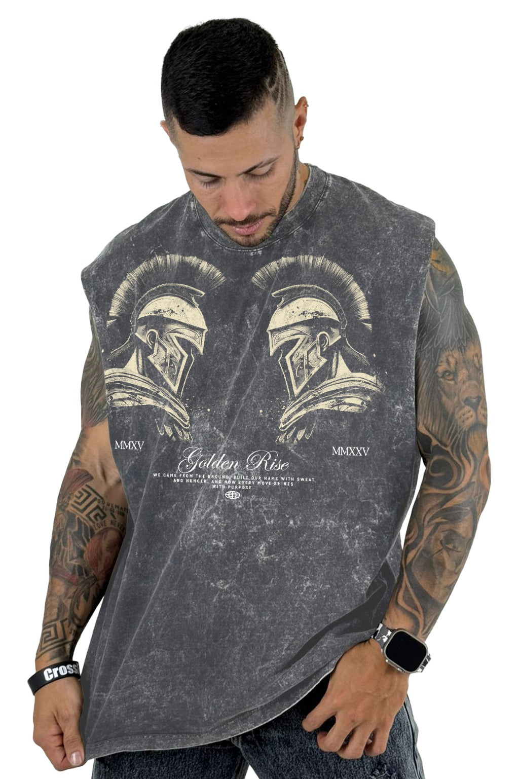 Camisilla sky Gris golden rise