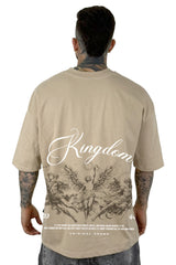 Oversize beige kingdom alto gramaje