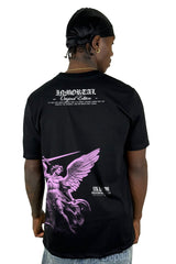 Camiseta negra inmortal angel
