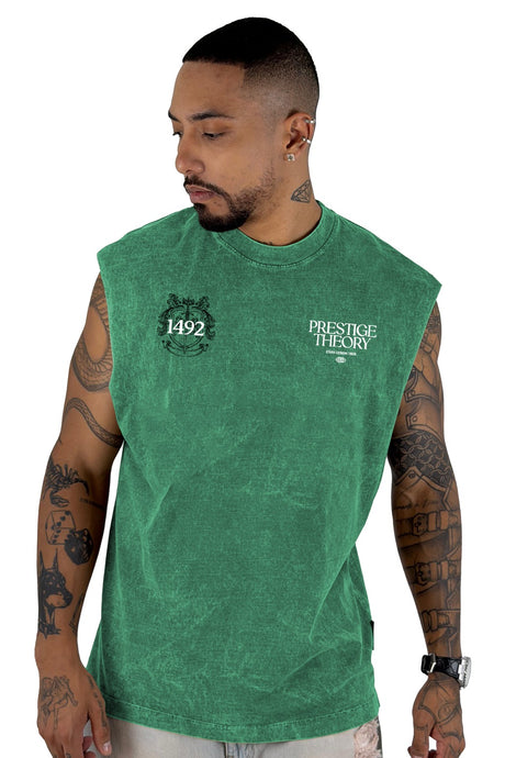 Camisilla sky verde prestige