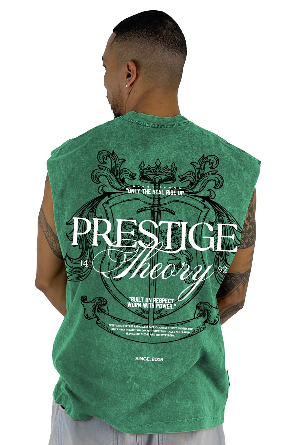 Camisilla sky verde prestige