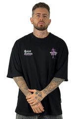 Oversize negra saint nation alto gramaje