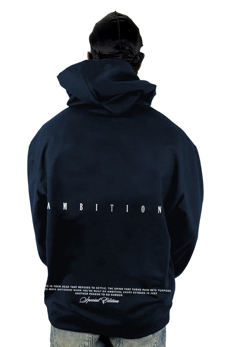 Buzo Capucha azul ambition 777