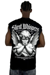 Camisilla negra silent whisper