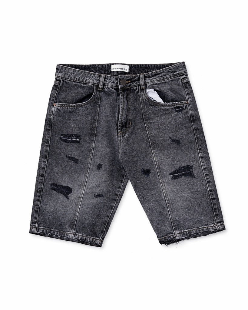 Mocho corte + rotos gris clasico 5003