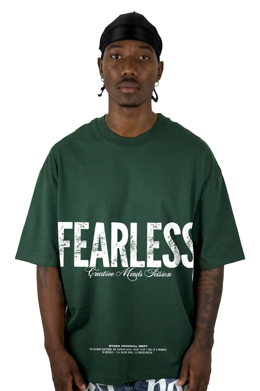 Oversize verde fearless