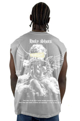 Camisilla Gris Holy Shots  Angel Alto Gramaje