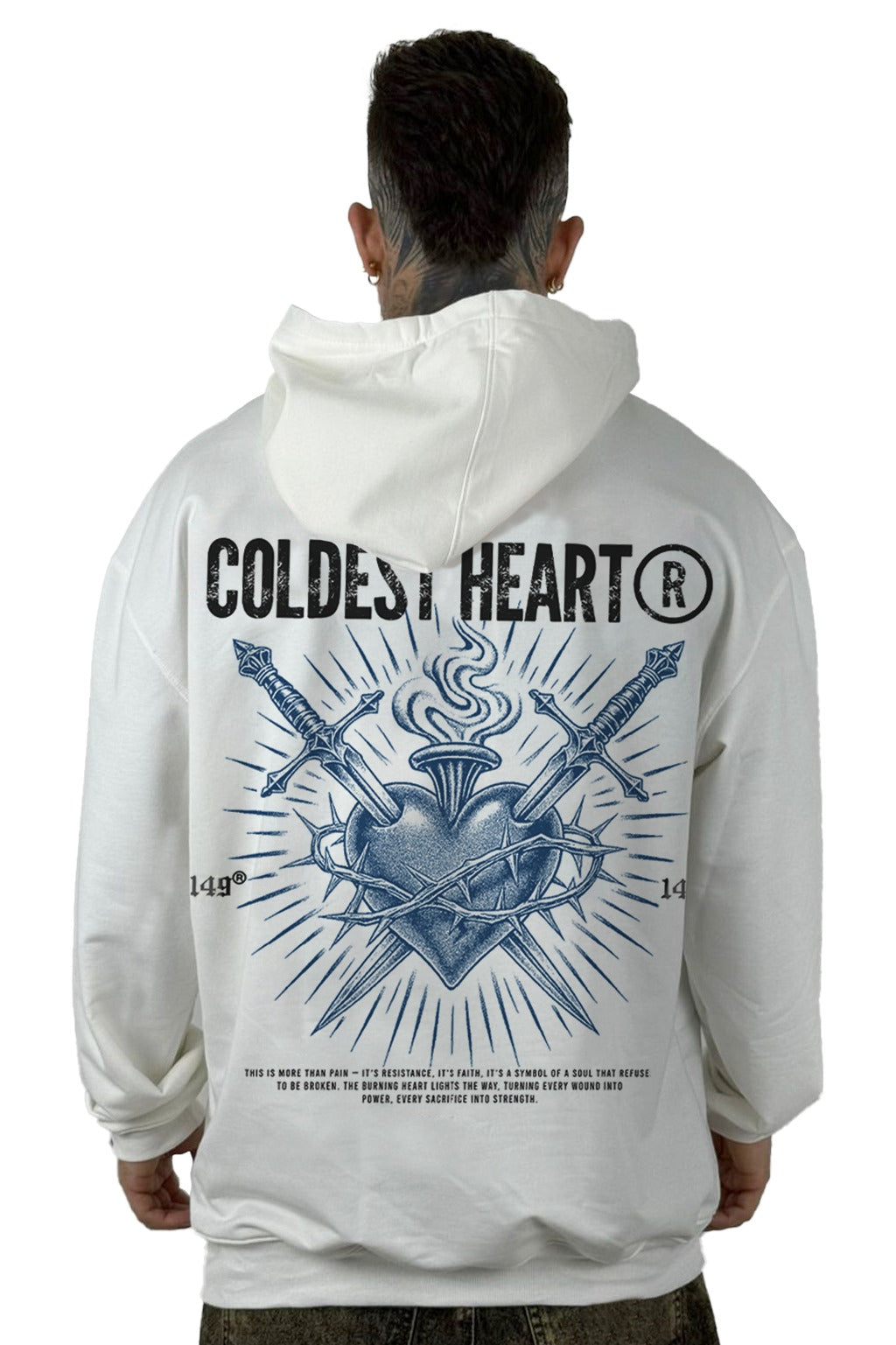 Buzo Capucha crudo coldest