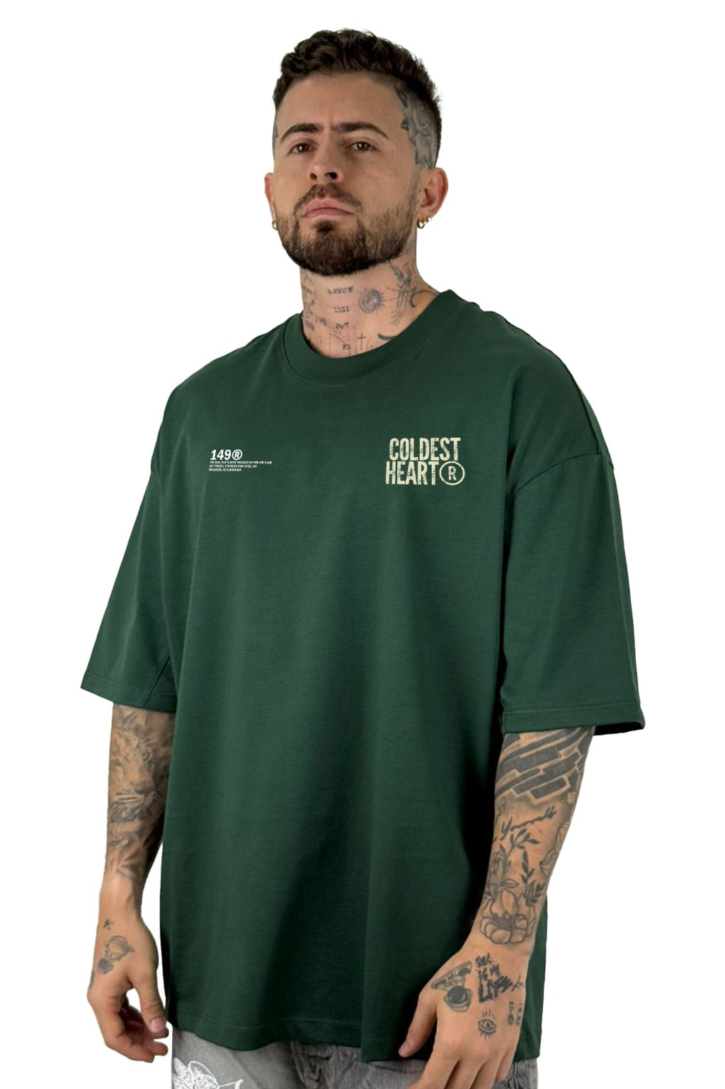Oversize verde Coldest heart