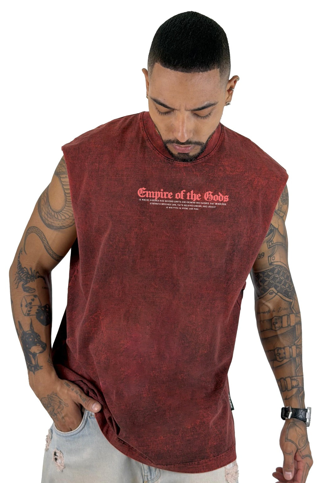 Camisilla sky vino Empire of the gods