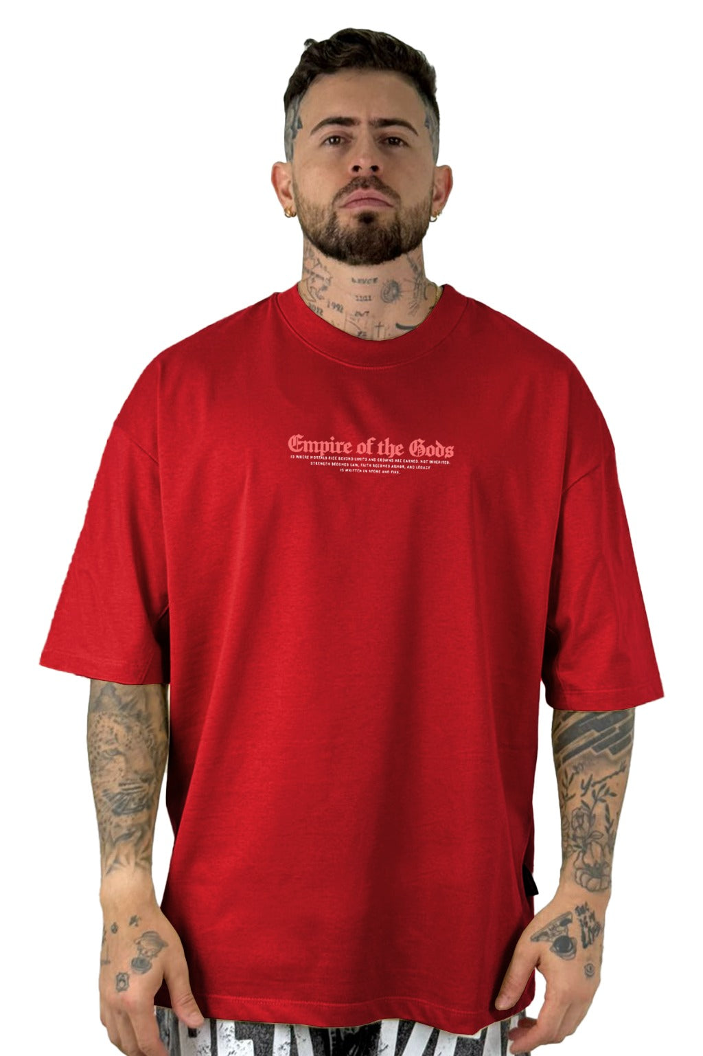 Oversize roja Empire of the Gods