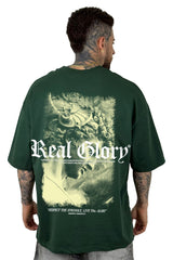 Oversize verde Real Glory alto gramaje