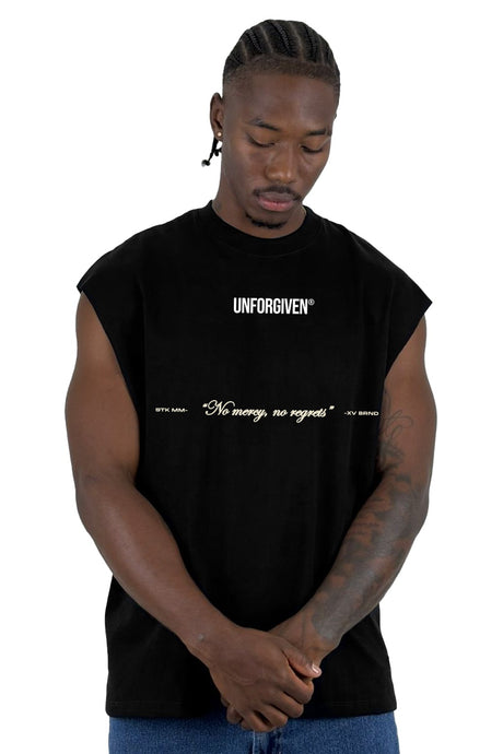 Camisilla Negra Unforgiven alto gramaje