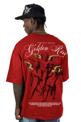 Oversize Roja Golden Rise Alto Gramaje