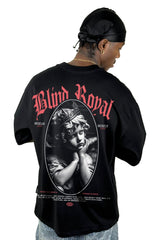 Oversize Negra Blind Royal alto gramaje